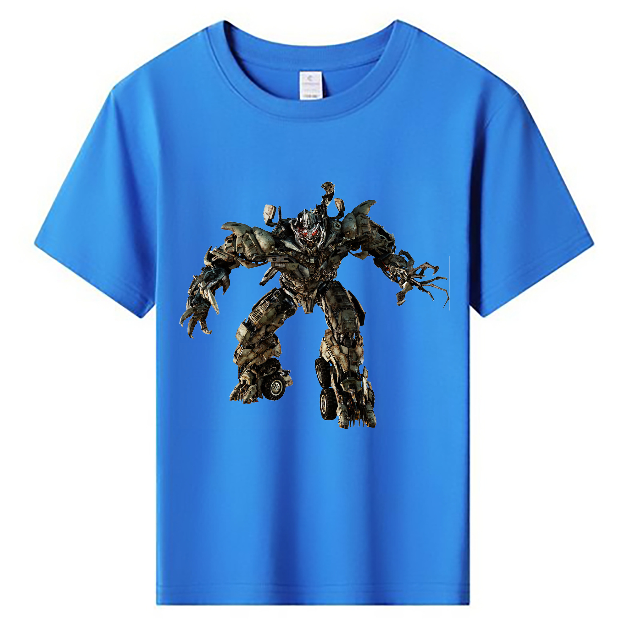（画像用） Transformers トランスフォーマー 綿100％キッズTシャツ（フロントプリント）